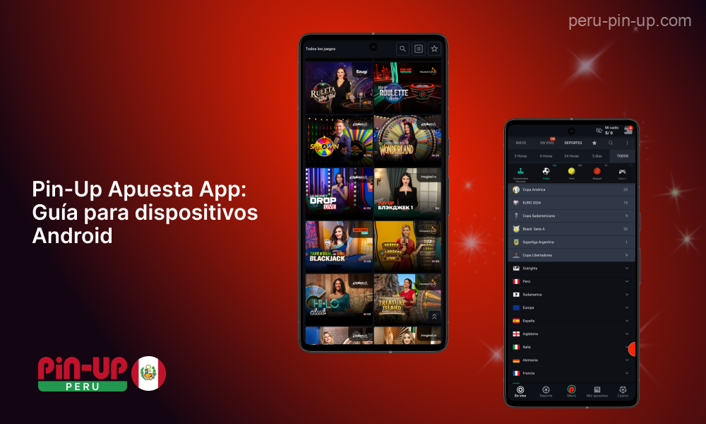 Pin Up ofrece a los jugadores de Perú la oportunidad de descargar una aplicación móvil fácil de usar y funcional para dispositivos Android
