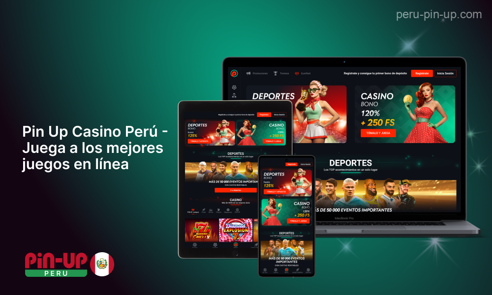 El popular casino en línea de Perú, Pin Up, ofrece una amplia selección de opciones de juegos de azar y apuestas deportivas, así como un bono de bienvenida para nuevos jugadores, disponible tanto en el sitio web como en la aplicación móvil