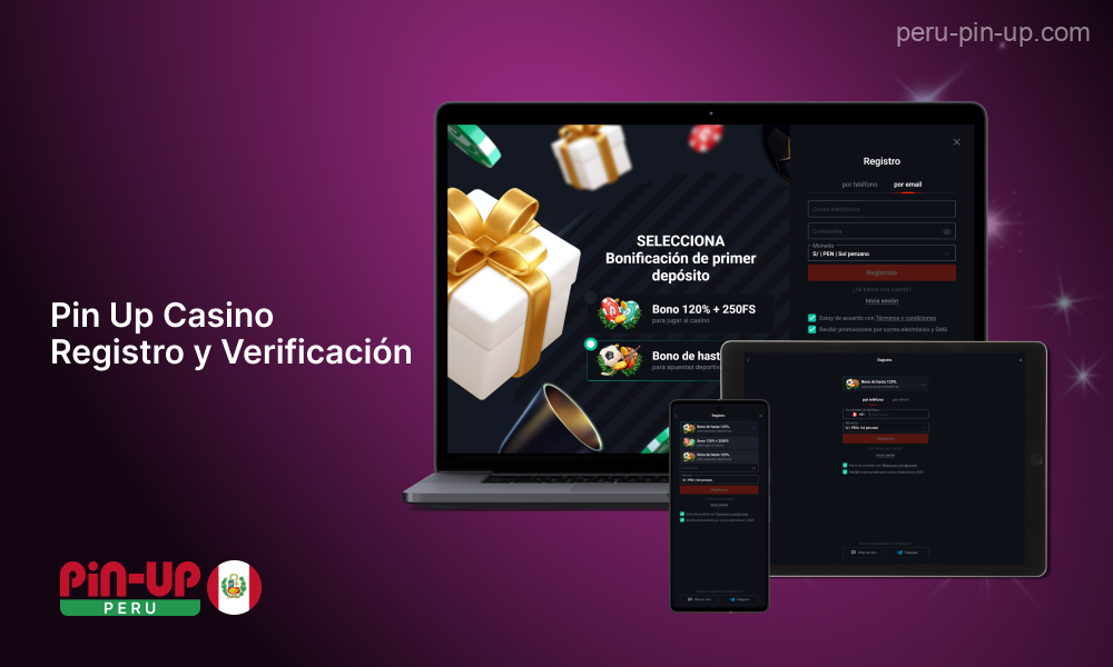 Los jugadores de Perú deben registrarse en Pin Up Casino para acceder al apasionante mundo de las apuestas deportivas y los juegos de casino, así como a las bonificaciones para jugadores